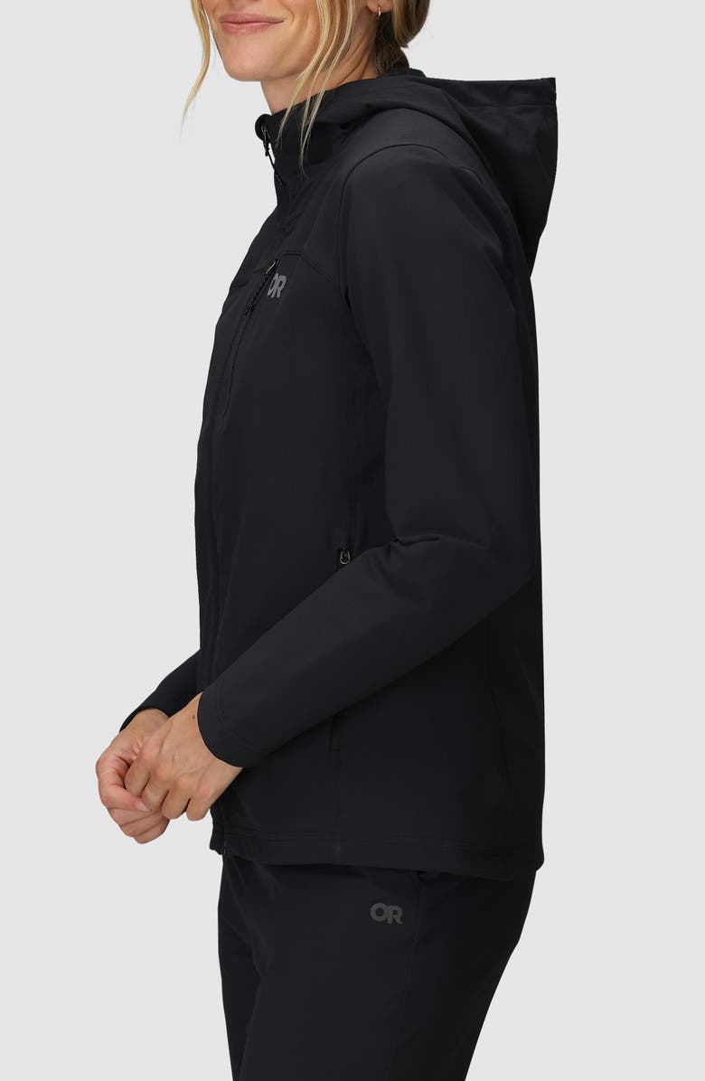 Outdoor Research Ultima Hooded Jacket, Alternate, color, Black