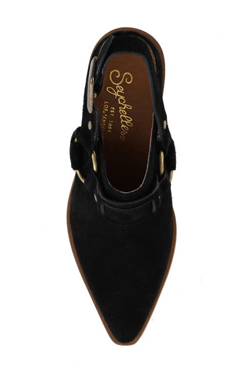 Seychelles Closely Guarded Slingback Pump In Black