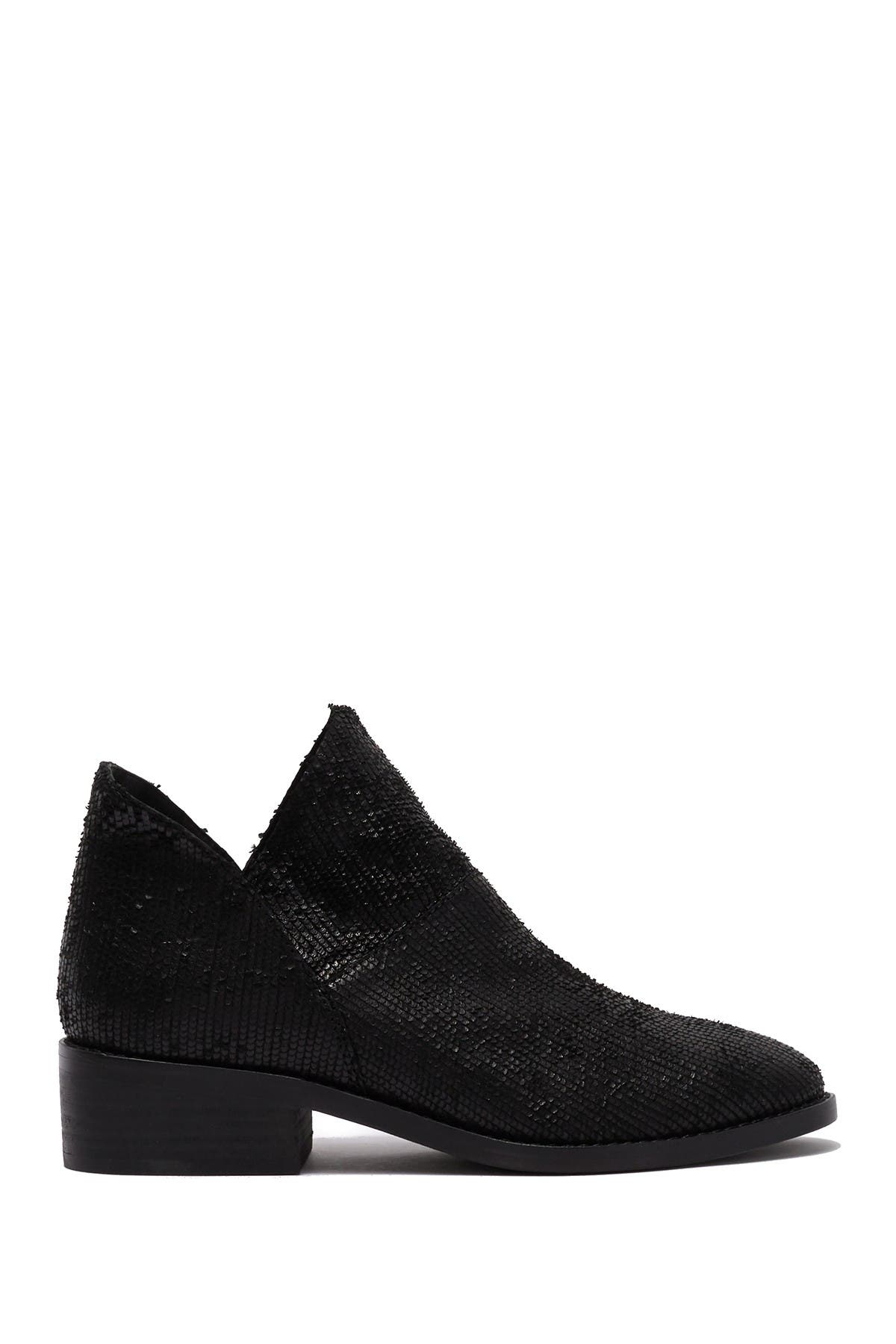 Eileen Fisher Leaf Textured Western Bootie (Women) | Nordstromrack