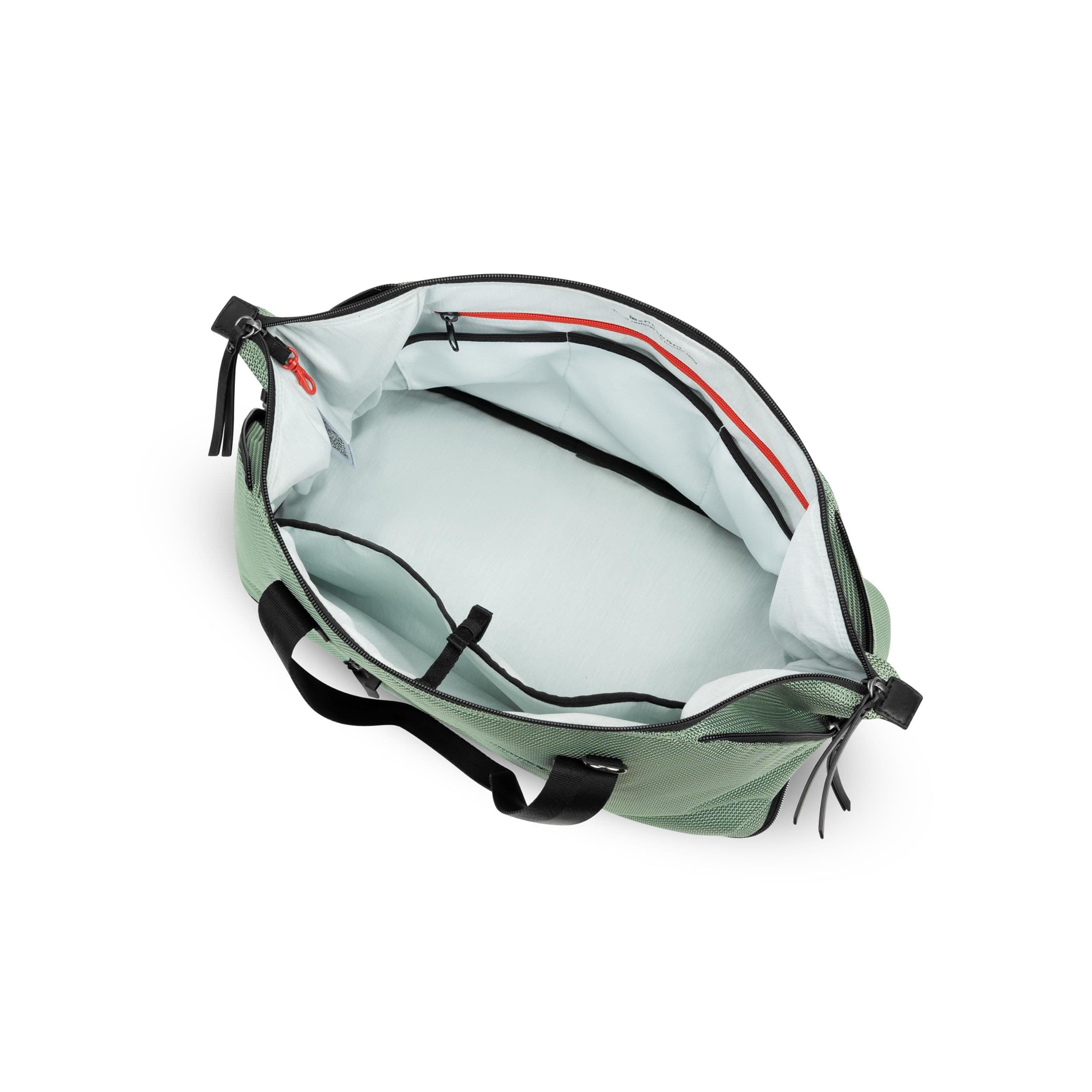 Sherpani Boston Anti Theft Travel Tote Bag with Removable Shoe Compartment, Alternate, color, Aloe Mist