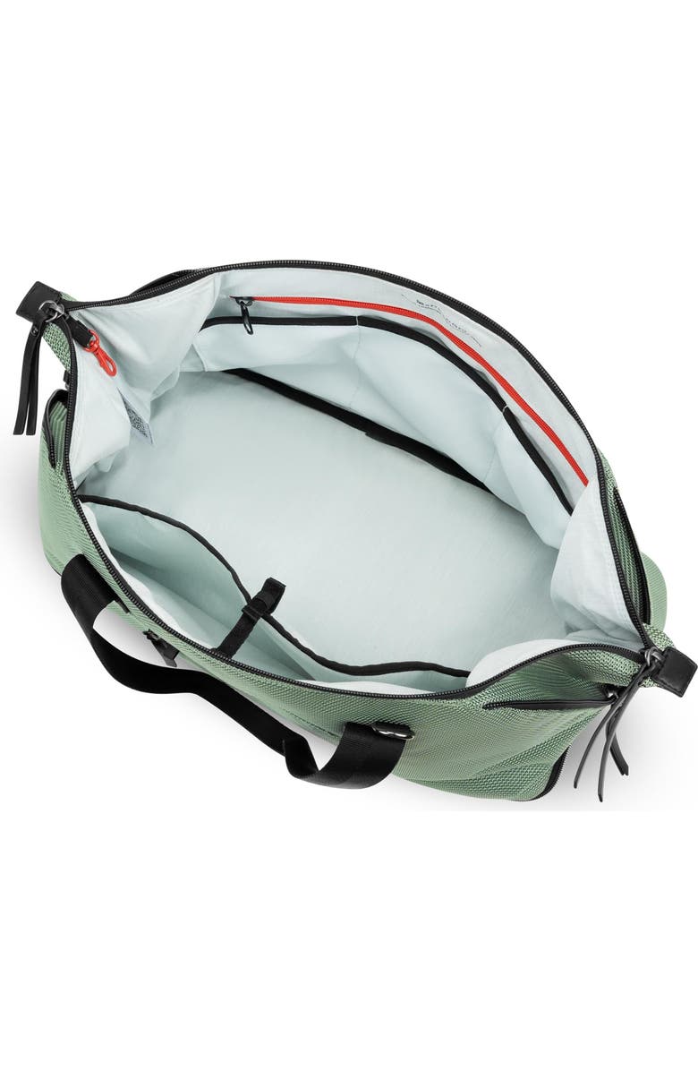 Sherpani Boston Anti Theft Travel Tote Bag with Removable Shoe Compartment, Alternate, color, Aloe Mist