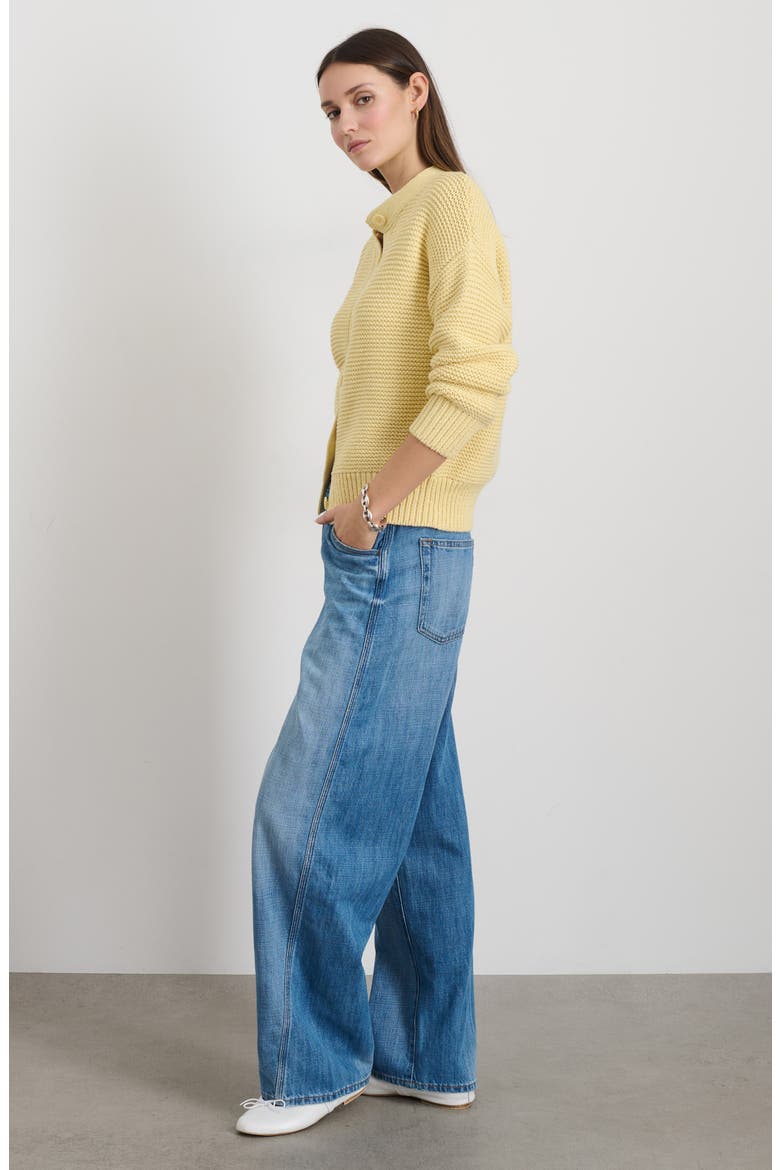 Ella Arc High Waist Wide Leg Jeans, Alternate, color, SAPPORO WASH