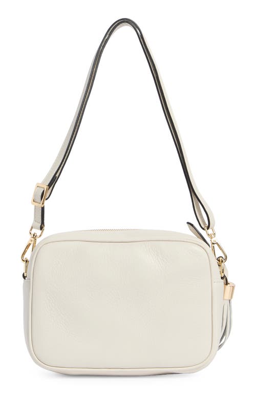 Valentino By Mario Valentino Mia Vlogo Quilted Leather Shoulder Bag In White