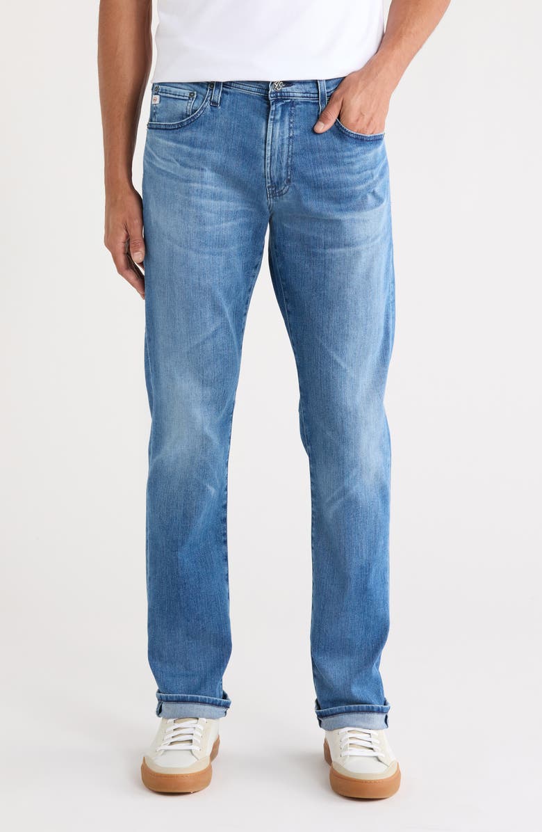 AG Graduate Tailored Straight Leg Jeans, Main, color, 17 Years San Joaquin