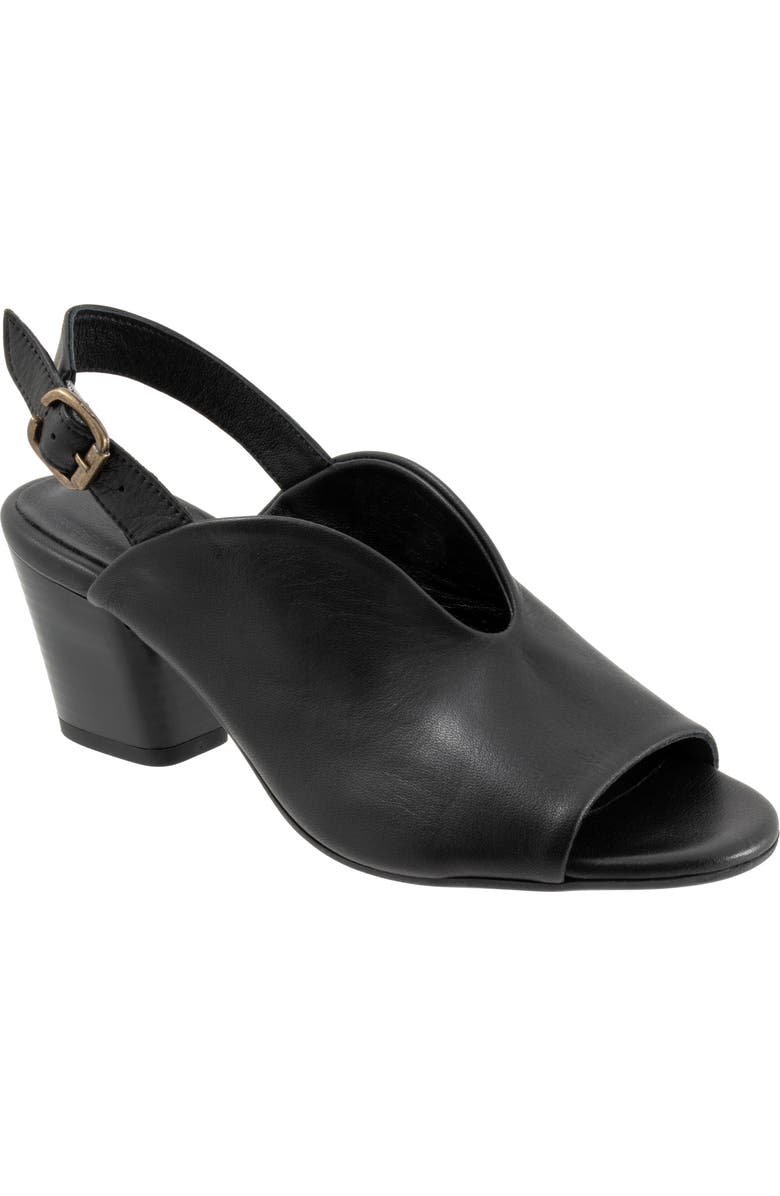 Bueno Clare Slingback Sandal, Main, color, Black