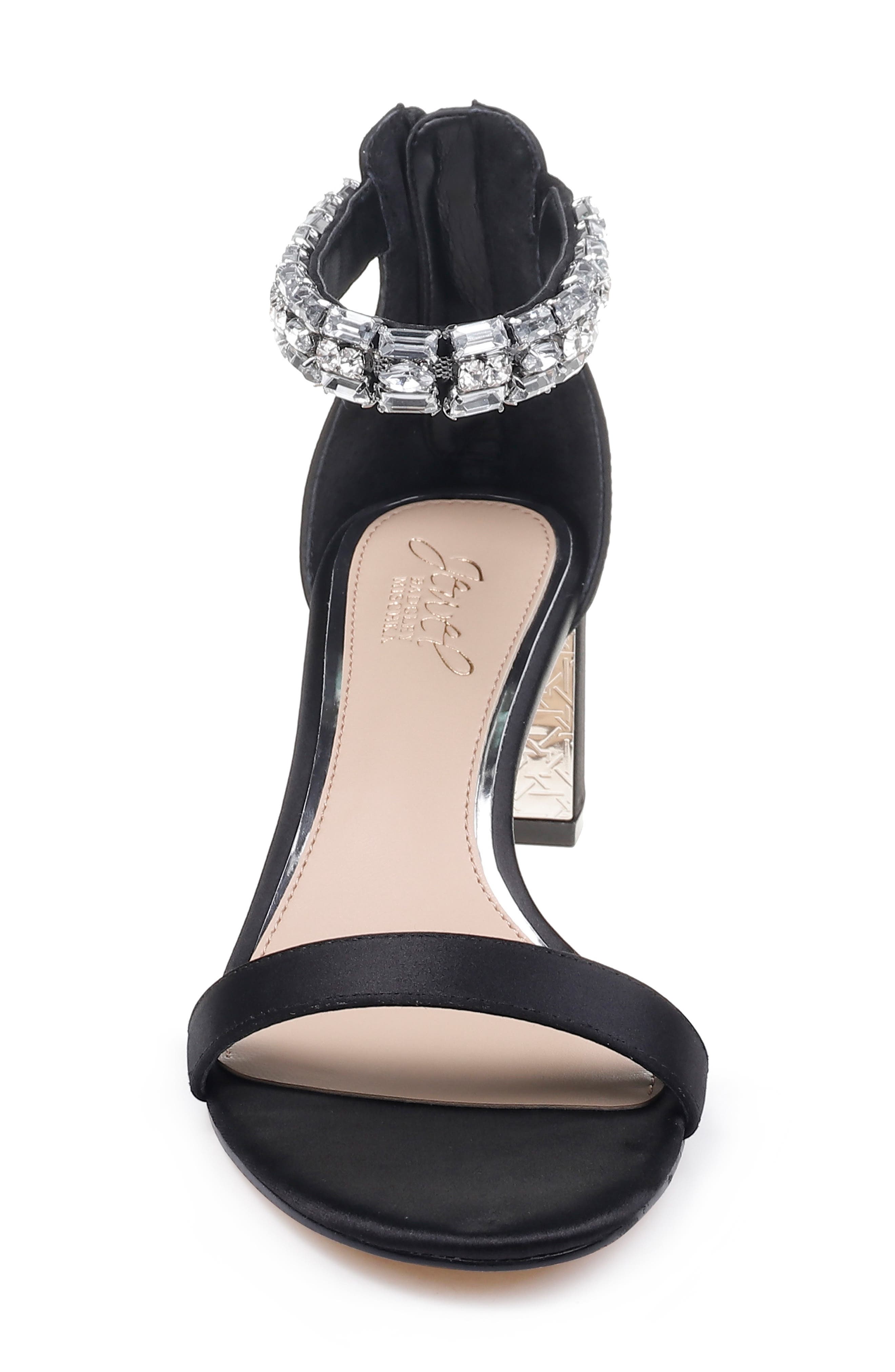 Jewel Badgley Mischka Katerina Ankle Strap Sandal, Alternate, color, 