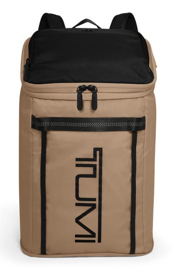 Tumi Alpha Bravo Packable Backpack In Khaki