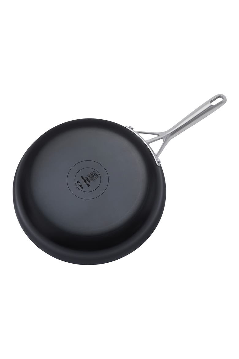 Motion Ceramic Hard Anodized Nonstick 12-Inch Fry Pan, Alternate, color, BLACK