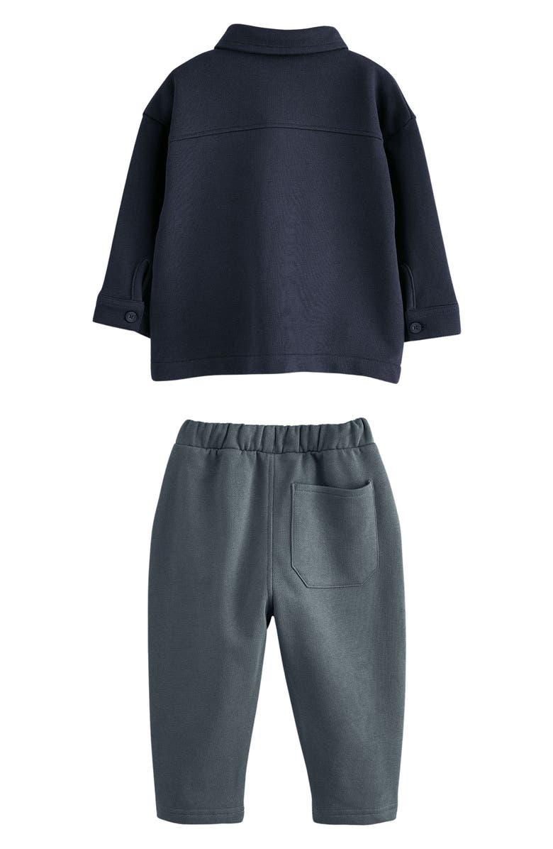 NEXT Kids' Fleece Shacket & Sweatpants Set, Alternate, color, 