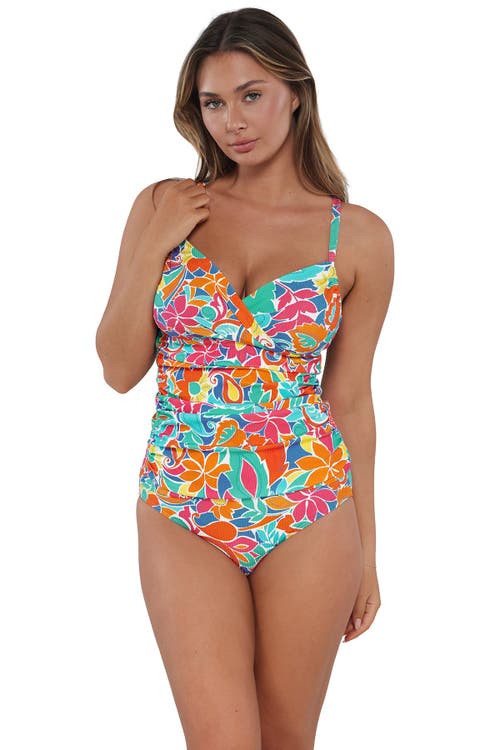 SUNSETS SUNSETS SERENA TANKINI SWIMSUIT TOP 