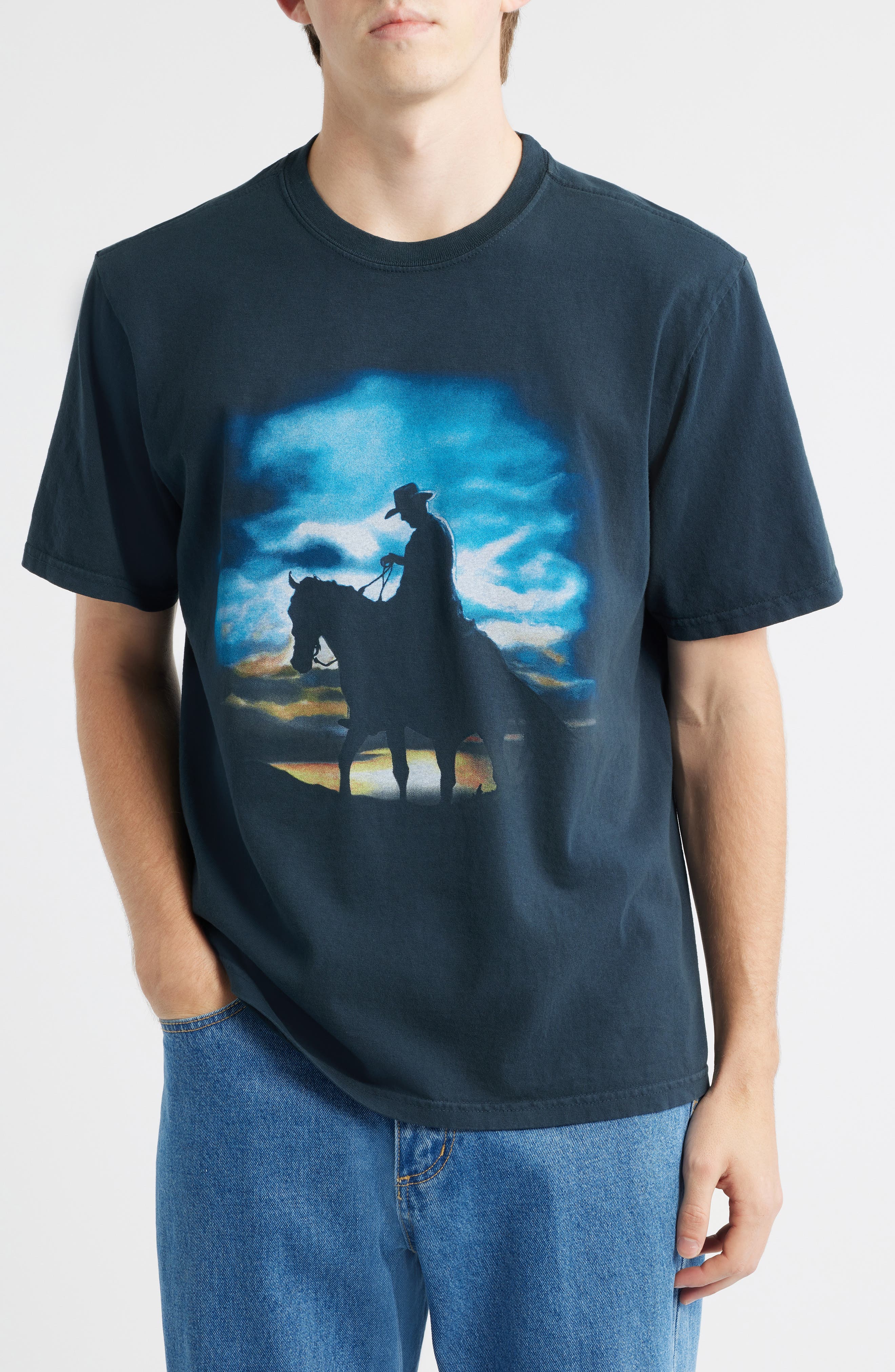 Harvest Moon Graphic T-Shirt - image 1
