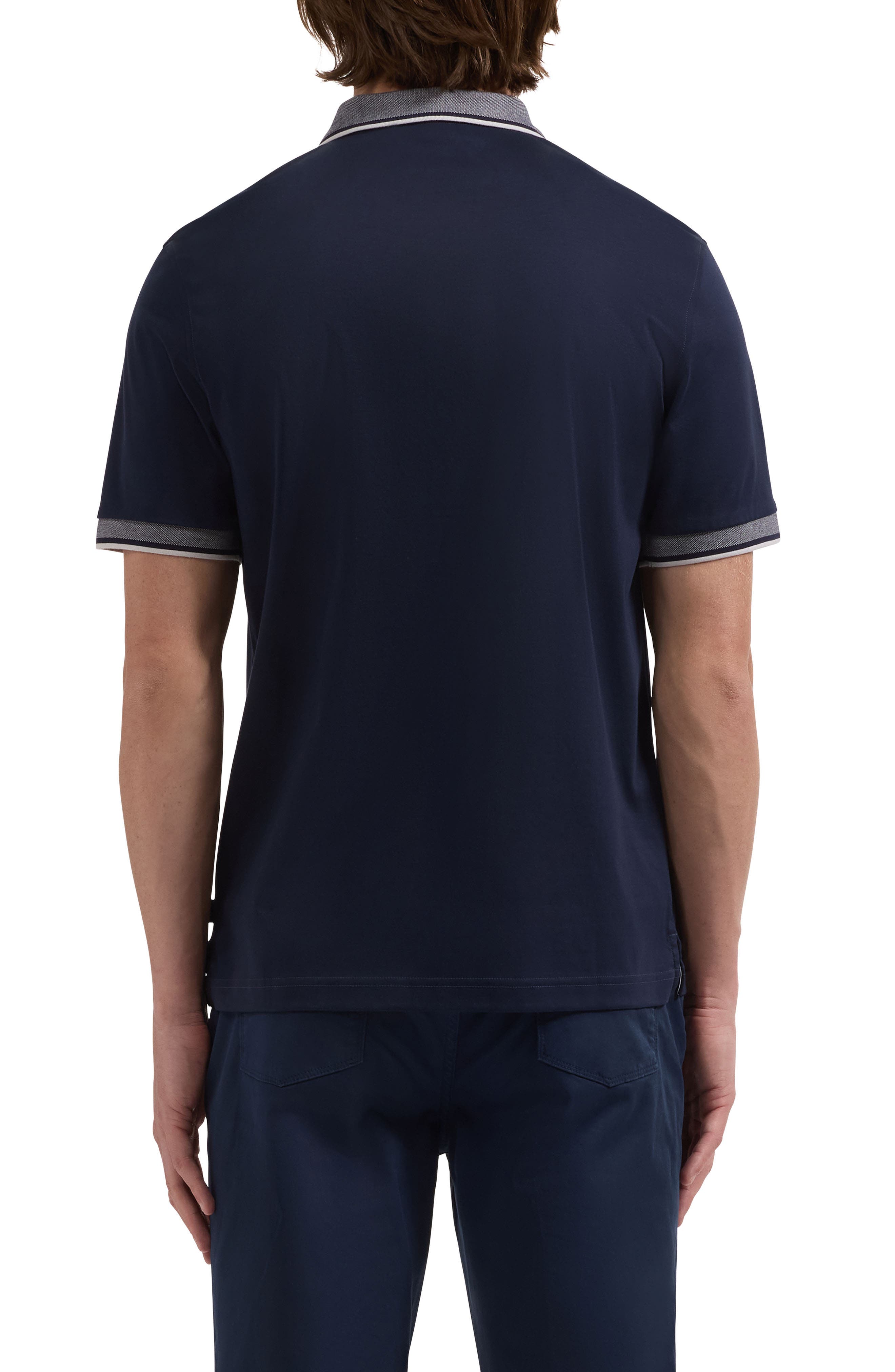 Tipped Pima Cotton Pique Polo - image 4