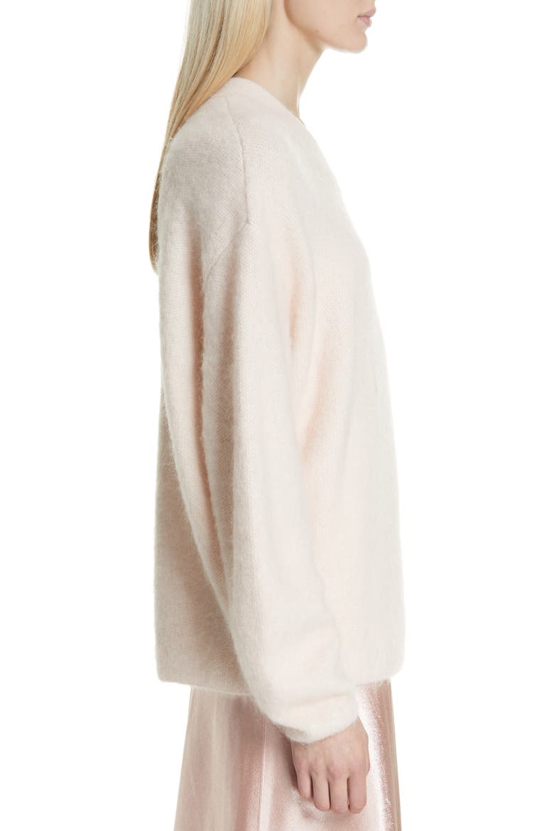 Oversize Sweater, Alternate, color, DESERT ROSE/ CREAM
