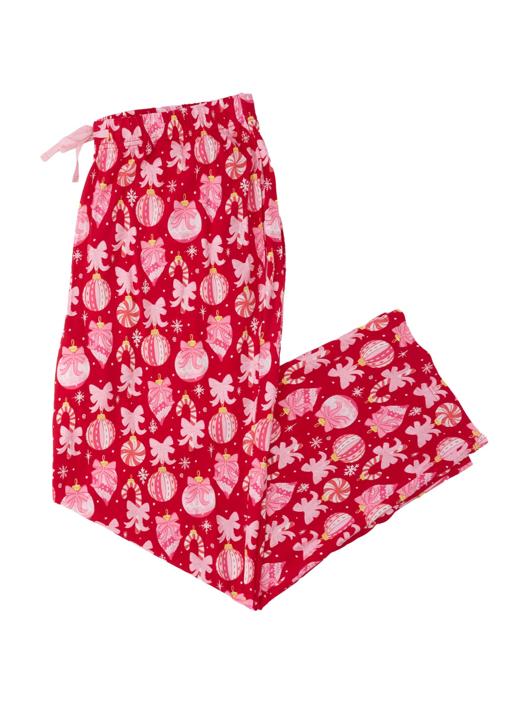 Red Holly Ornament Bows