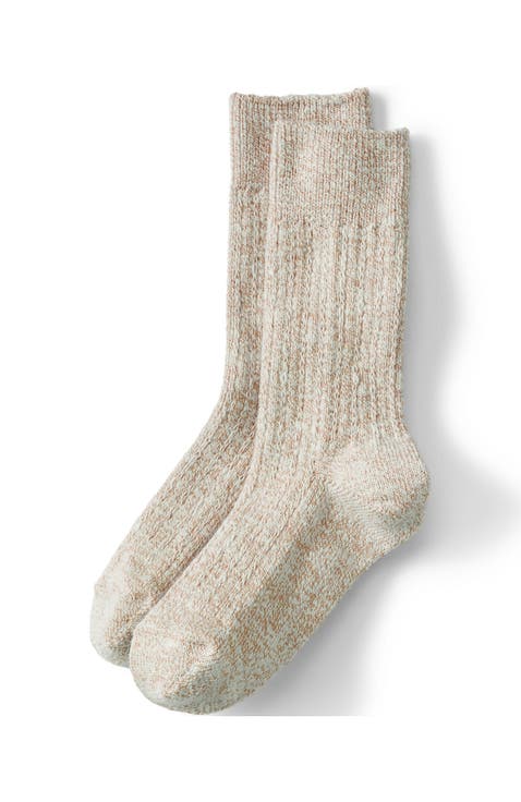 Marl Crew Camp Socks