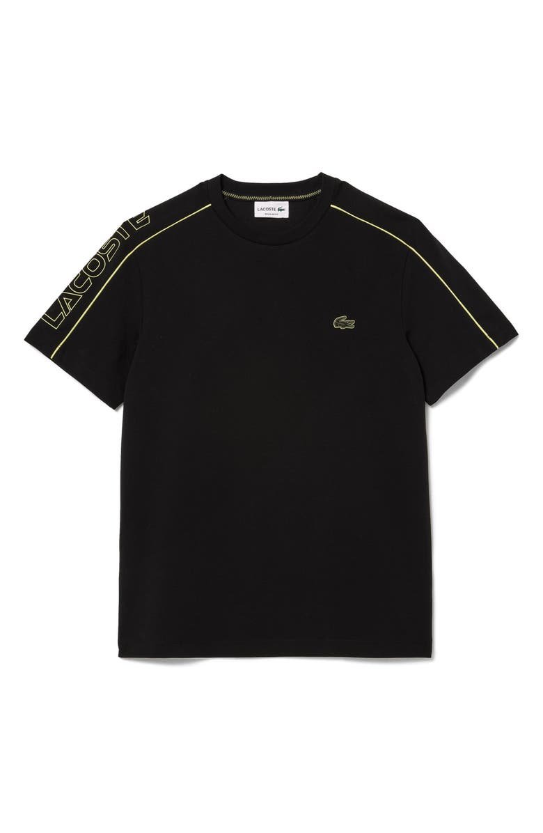 Lacoste Shoulder Logo T-Shirt, Main, color, 