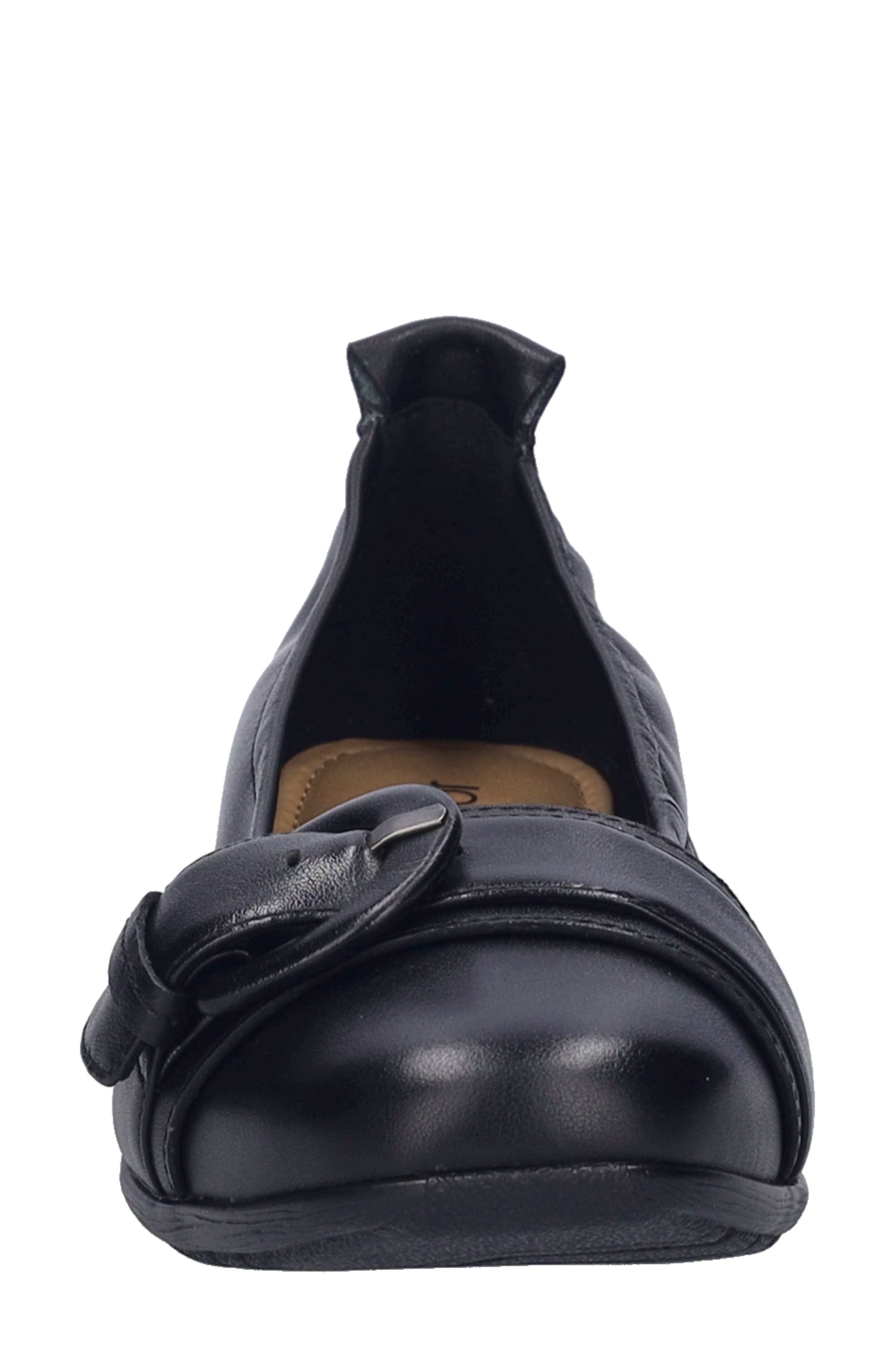 Josef Seibel Fenja 23 Flat, Alternate, color, Blackpatent