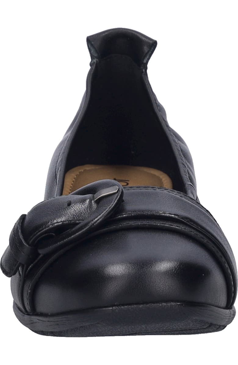 Josef Seibel Fenja 23 Flat, Alternate, color, Blackpatent