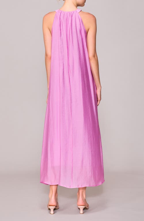 Melloday Half Placket Maxi Dress