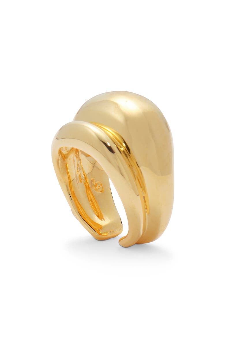 Double Bubble Ring, Main, color, GOLD