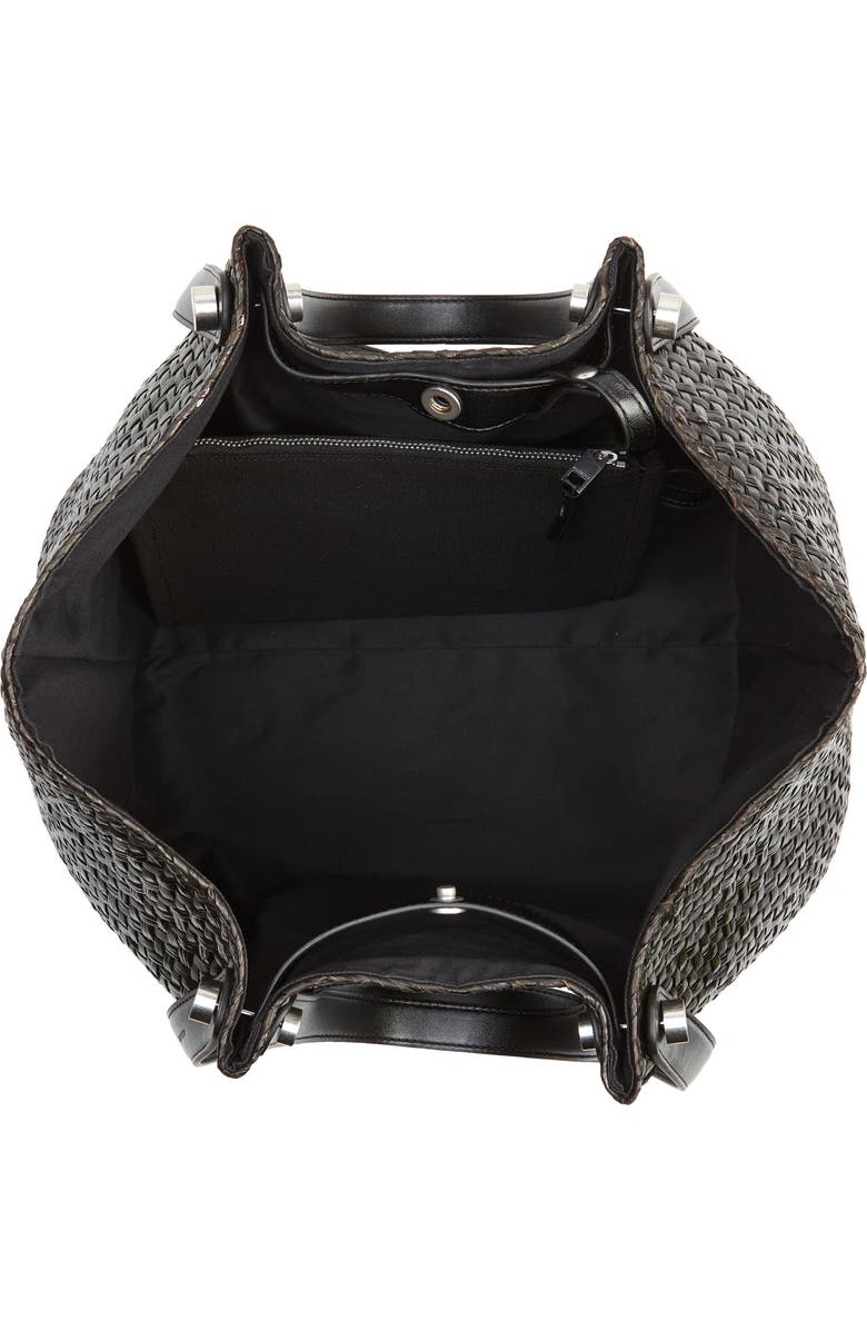 AllSaints Allington Straw Tote, Alternate, color,