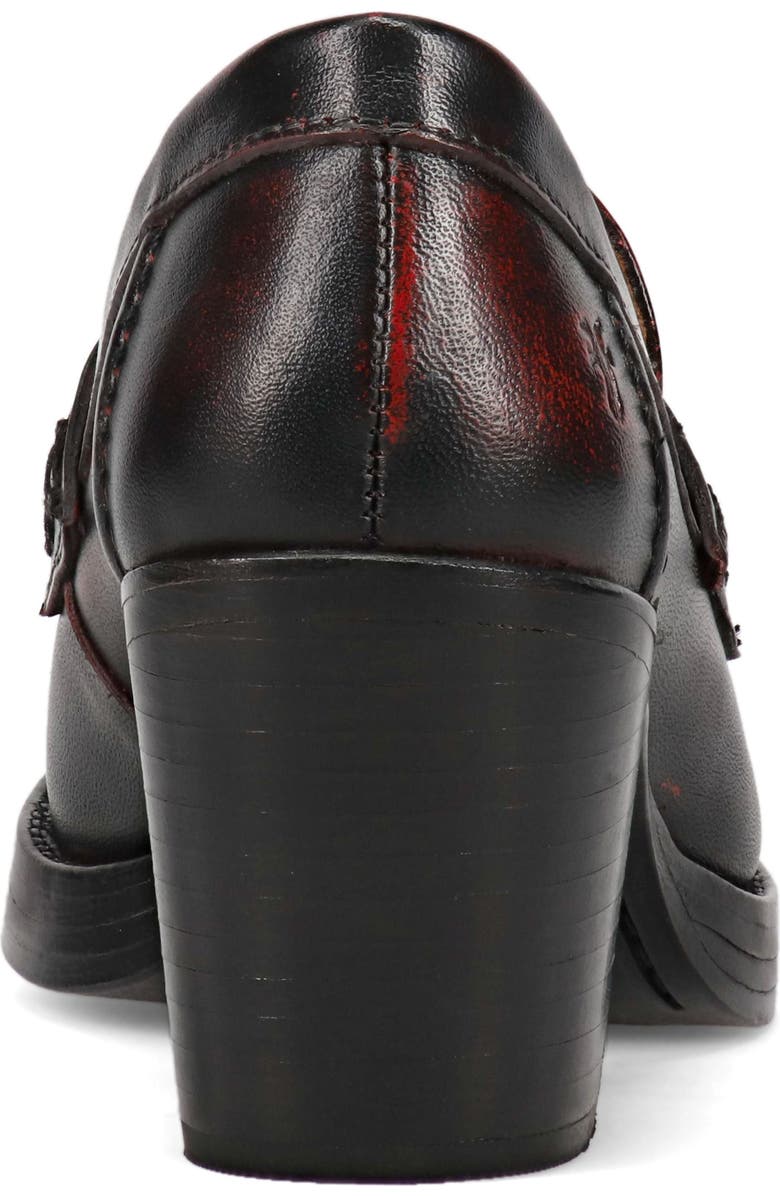 Frye Jean Stacked Heel Loafer, Alternate, color,