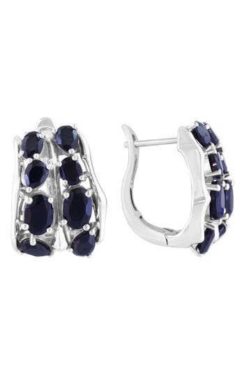 Effy Onyx Hoop Earrings In Black