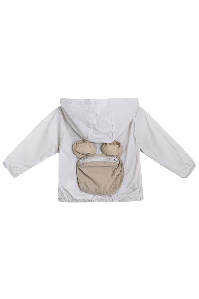 Pocket Hooded Jacket, Alternate, color, Grey