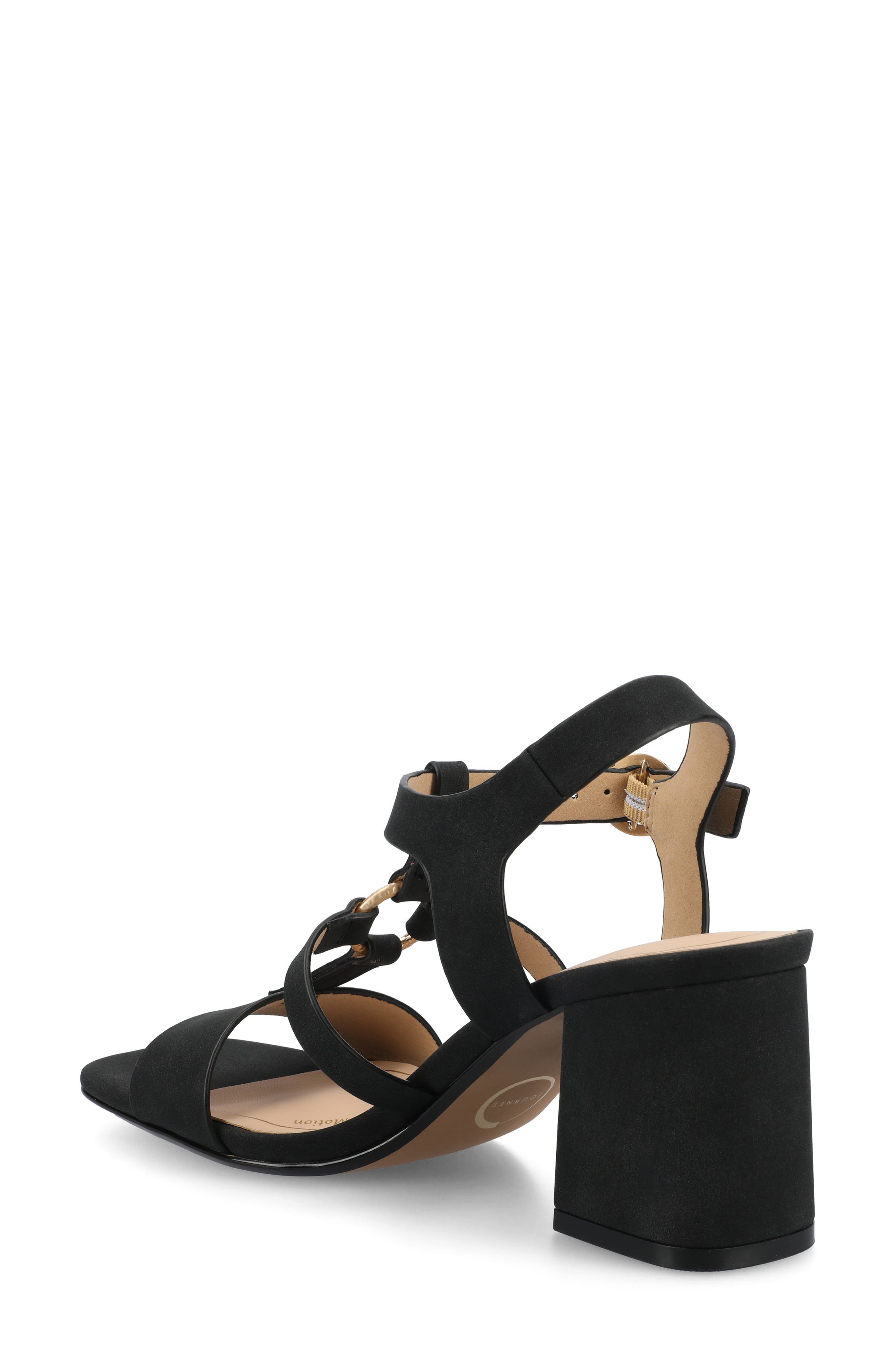 Journee Collection Marci Knotted Strap Loafer - Wide Width Available, Alternate, color, Black