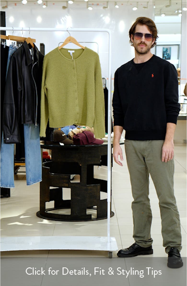 Relaxed Rib Cardigan, sales video thumbnail