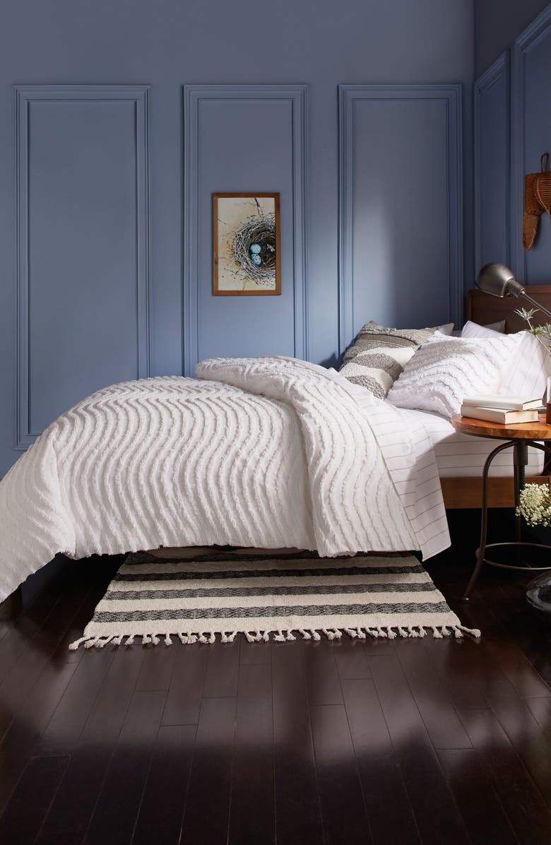 Murmur Living Chenille Wave Comforter & Sham Set, Alternate, color, 