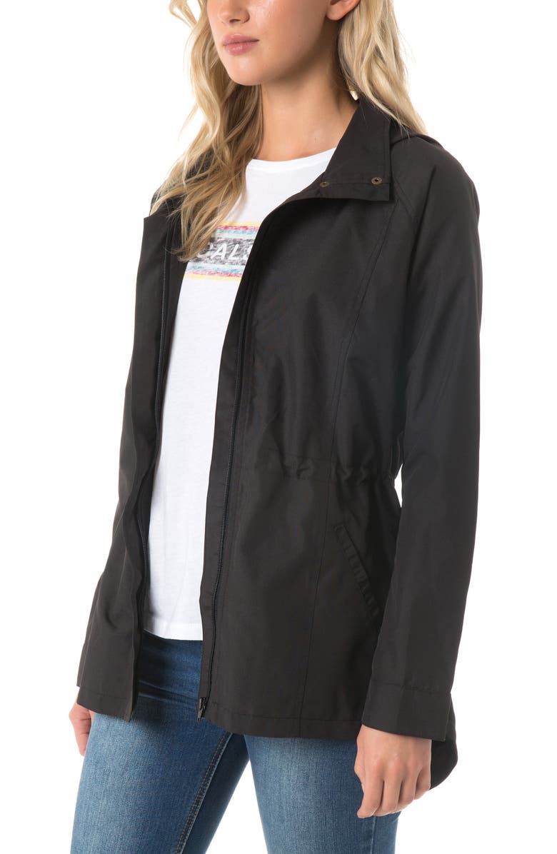 O'Neill Gayle Waterproof Cinched Jacket, Alternate, color, 