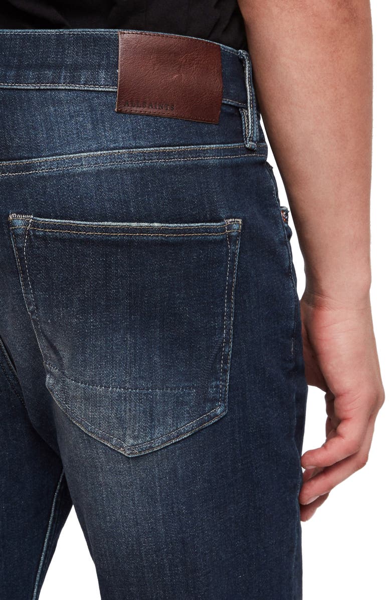 AllSaints Rex Slim Fit Stretch Straight Leg Jeans, Alternate, color,