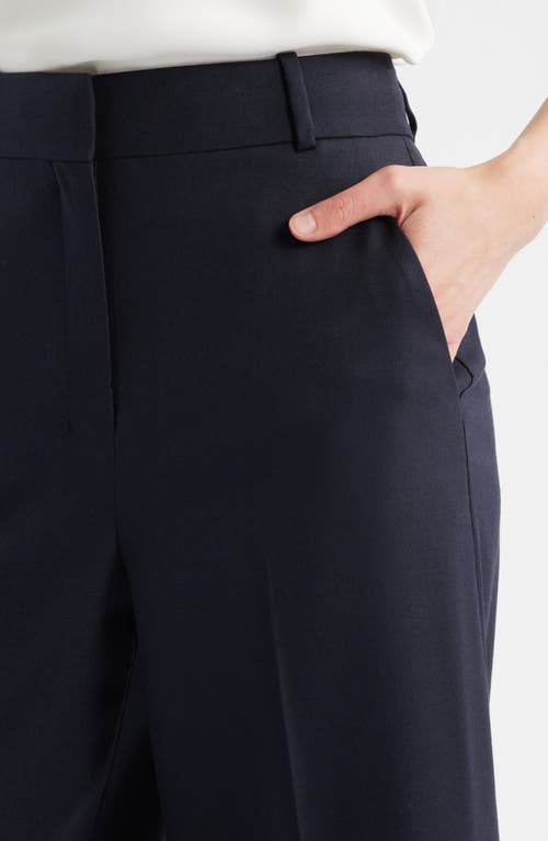 Theory High Waist Flare Leg Pants