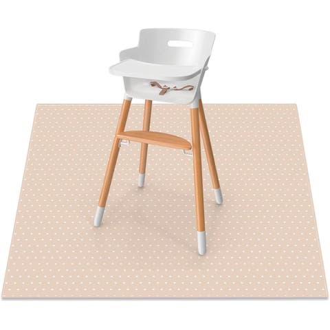 Baby Splat Mat for Kids, Large 51x51 Floor Playmat w/ Durable Waterproof Surface