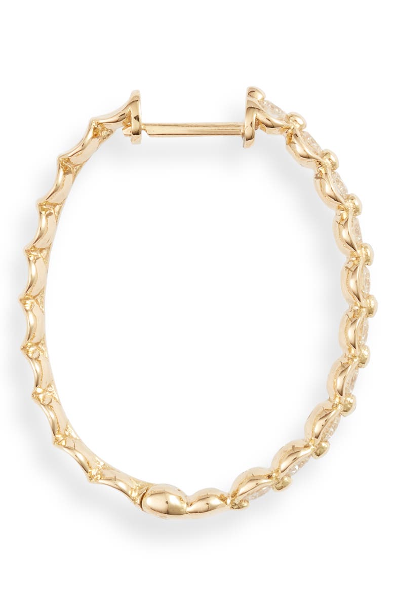 Bony Levy Monaco Diamond Hoop Earrings, Alternate, color, 