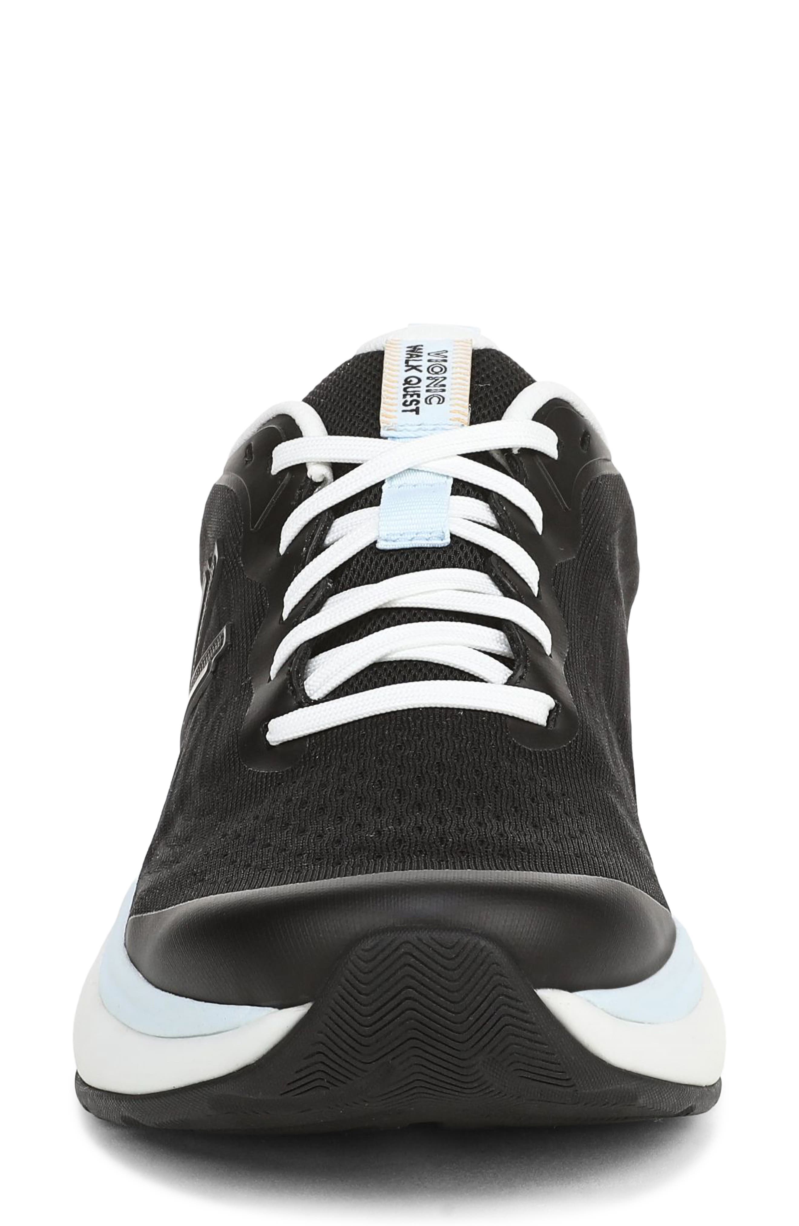 Vionic Walk Quest Sneaker, Alternate, color, Black