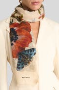 Etro Boheme Floral Silk Scarf