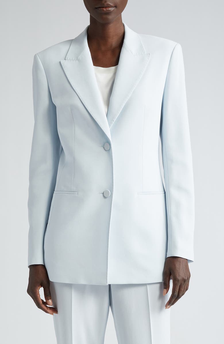 Lafayette 148 New York Women's Finesse Crêpe de Chine Blazer, Main, color, 