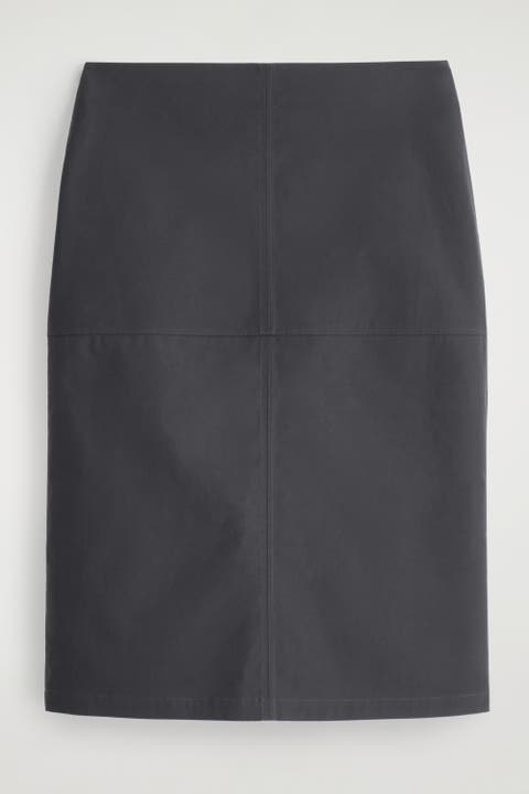 Cotton Pencil Skirt