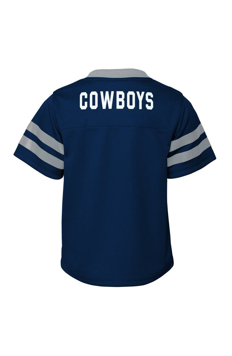 Outerstuff Toddler Navy Dallas Cowboys Red Zone Jersey & Pants Set, Alternate, color, Navy