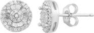 EFFY Sterling Silver Diamond Stud Earrings
