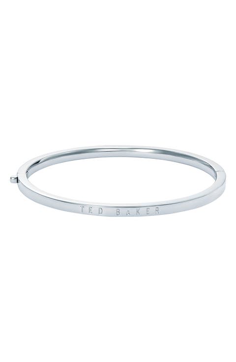 Chrishell Logo Slim Bangle Bracelet