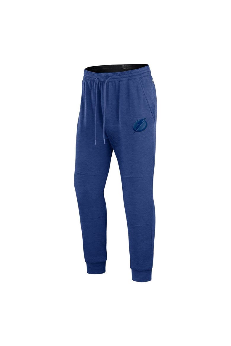 Men's Fanatics Branded Blue Tampa Bay Lightning Authentic Pro Road Jogger Sweatpants, Alternate, color, Blue