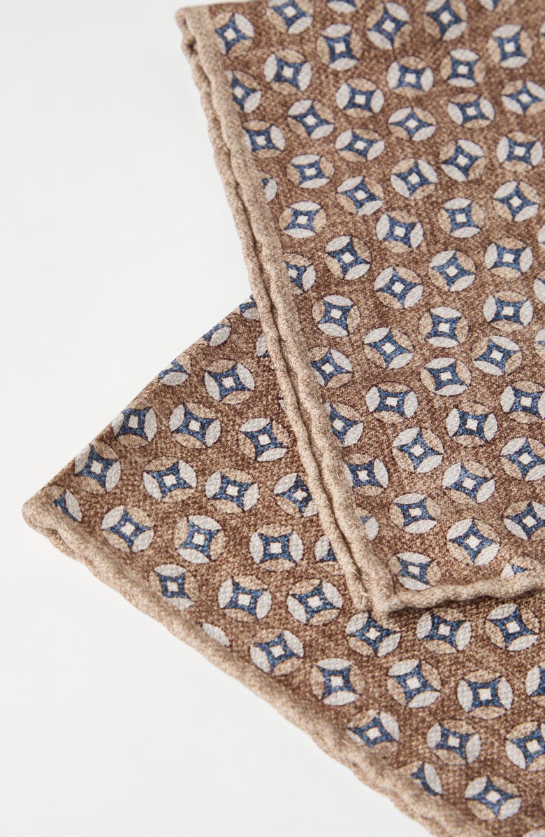 Brunello Cucinelli Silk pocket square, Alternate, color, 