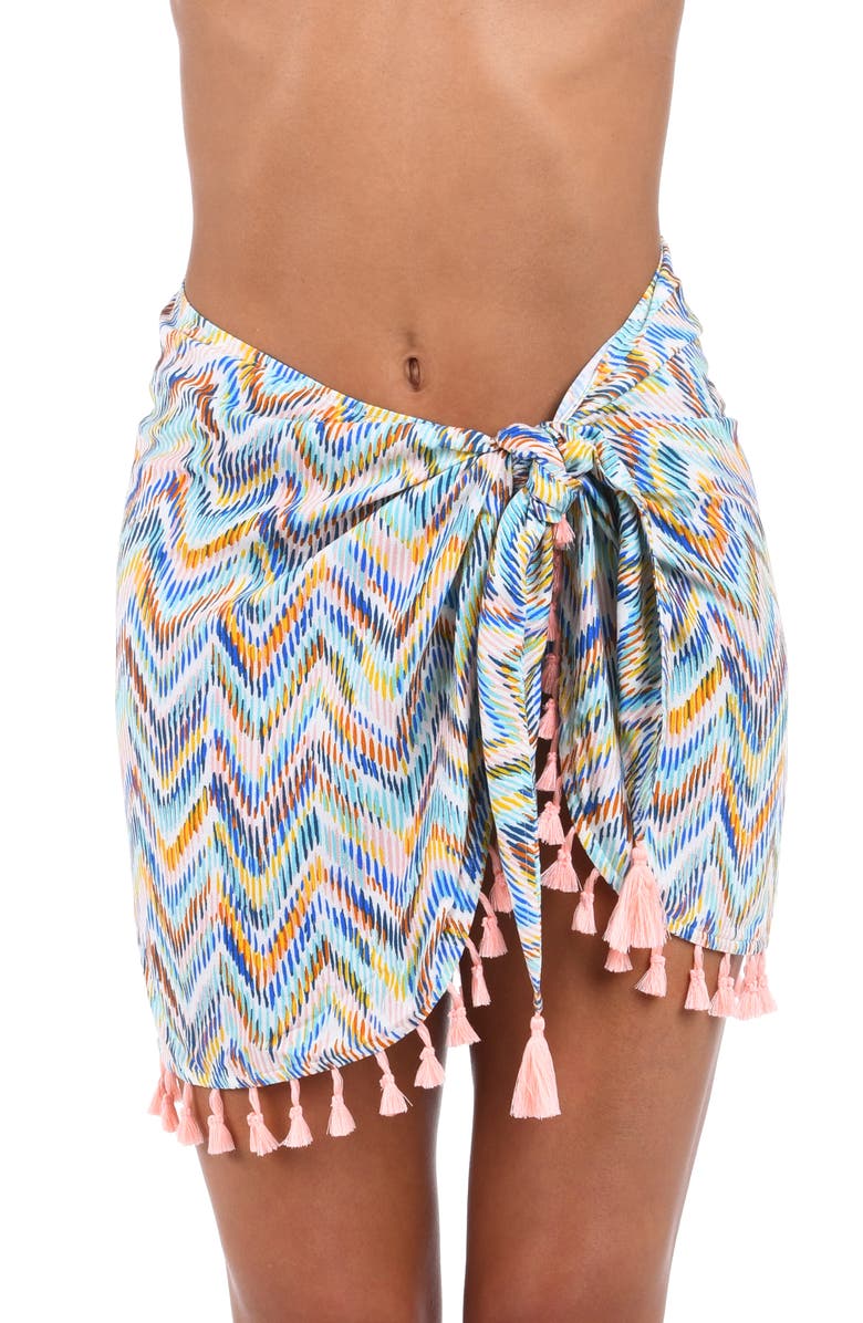 Sunshine 79 Soul Cover-Up Pareo, Main, color, White Multi