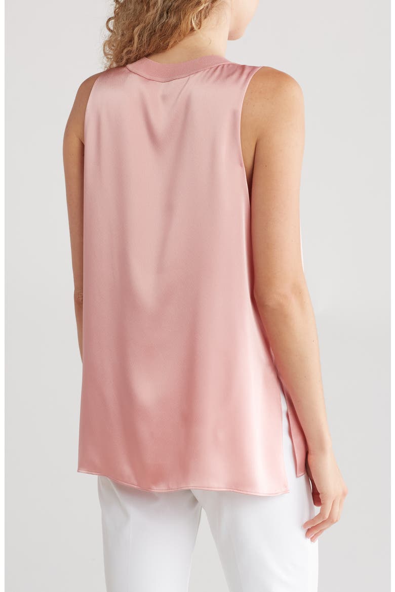 Satin Rib Crewneck Tank, Alternate, color, LIGHT ROSE ROOT