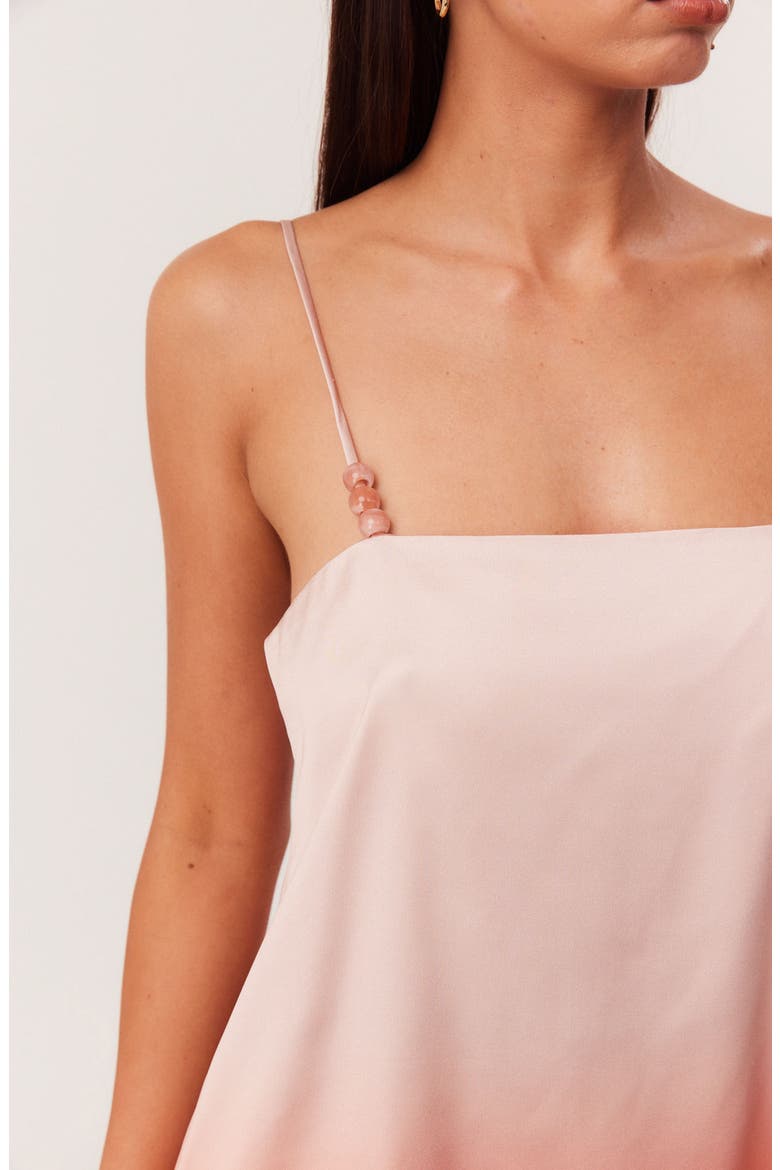 Amaya Long Line Ombré Top, Alternate, color, PEACH OMBRE