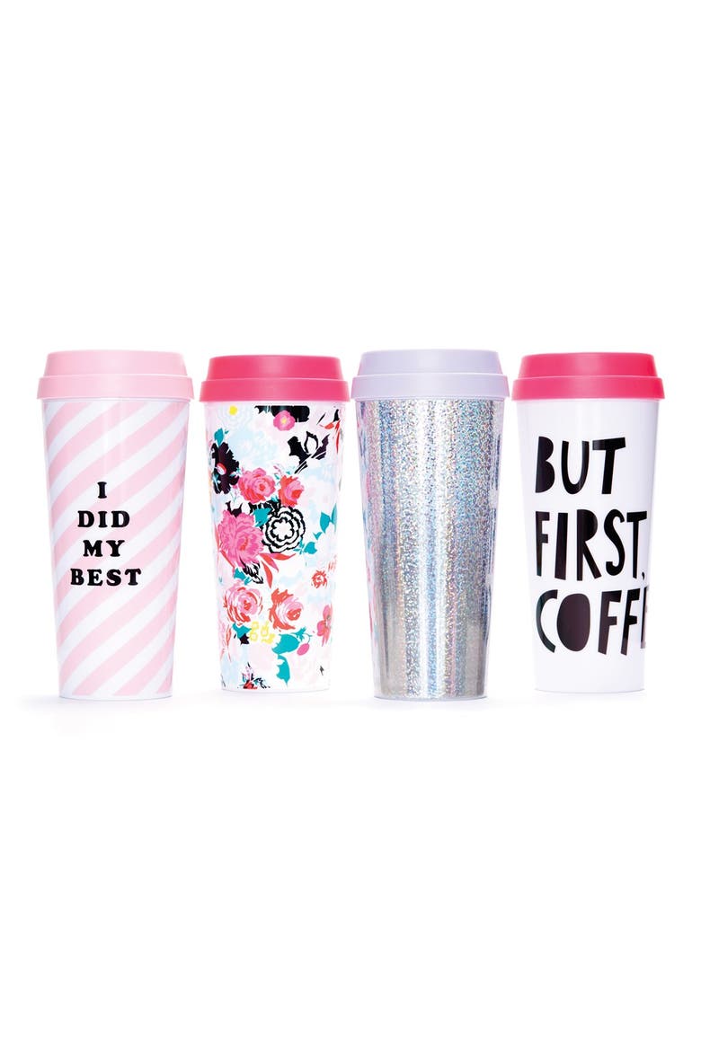 'Hot Stuff - I Did My Best' Thermal Travel Mug, Alternate, color, I DID MY BEST