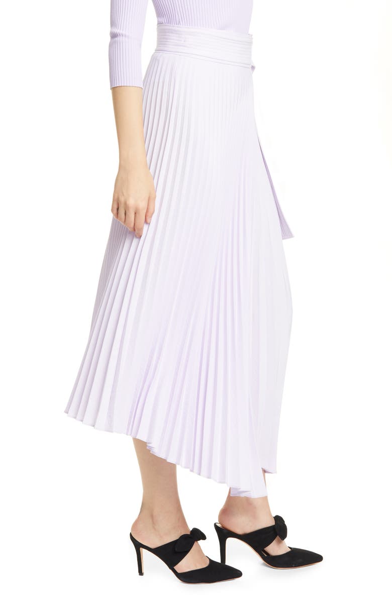 A.L.C. Arielle Asymmetrical Pleated Skirt, Alternate, color, 